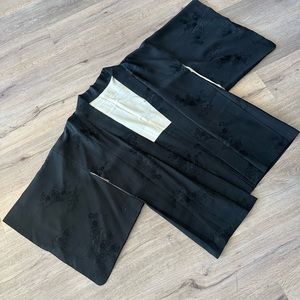 Black Vintage Kimono - One Size